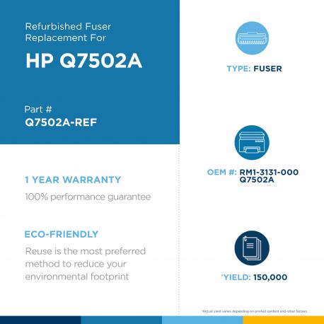 HP - Q7502A, RM1-3131-000