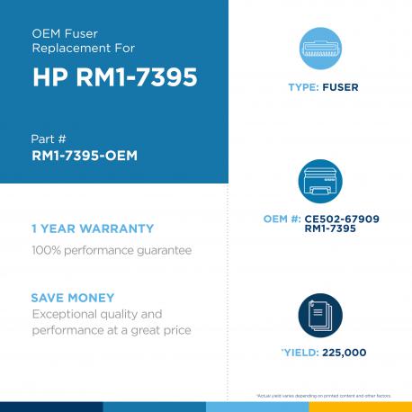 HP - CE505-67909, RM1-7395-000CN